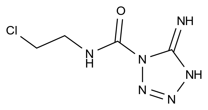 CAS:102339-11-7_5-amino-N-(2-chloroethyl)tetrazole-1-carboxamide