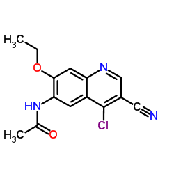 N-(4-氯-3-氰基-7-乙氧基喹啉-6-基)乙酰胺