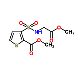 3-磺酰氨基乙酸甲酯-2-噻吩甲酸甲酯