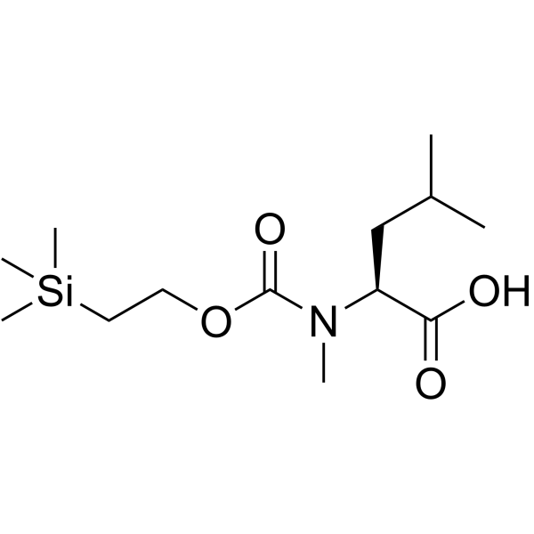 (S)-4-甲基-2-(甲基((2-(三甲基硅烷基)乙氧基)羰基)氨基)戊酸