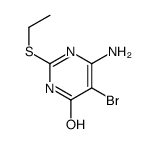 6-氨基-5-溴-2-(乙基硫代)嘧啶-4-醇