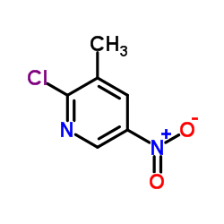 2-氯-3-甲基-5-硝基吡啶