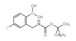 2-(N-Boc-氨基甲基)-4-氟苯硼酸