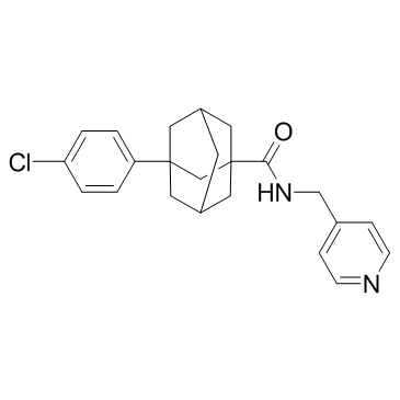 3-(4-氯苯基)-N-(4-吡啶基甲基)金刚烷-1-甲酰胺