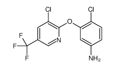 3-氯-2-(2-氯-5-氨基-苯氧基)-5-三氟甲基吡啶