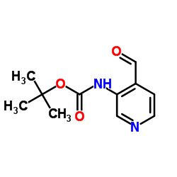 (4-甲酰基吡啶-3-基)氨基甲酸叔丁酯