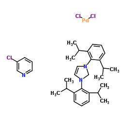 [1,3-双(2,6-二异丙基苯基)咪唑-2-基亚基](3-氯吡啶基)二氯化钯(II)