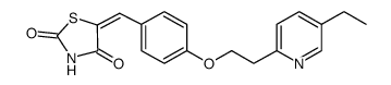 5-(4-(2-(5-乙基吡啶-2-基)乙氧基)苯亚甲基)噻唑烷-2,4-二酮