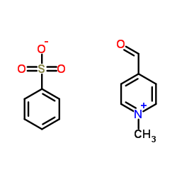 N-甲基吡啶-4-羰甲醛苯磺酸盐