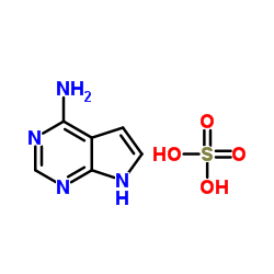 4-氨基-7H-吡咯并[2,3-d]嘧啶硫酸盐