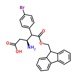 Fmoc-(S)-3-氨基-4-(4-溴苯基)-丁酸