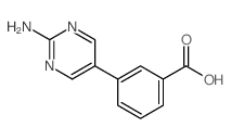 3-(2-氨基嘧啶-5-基)苯甲酸