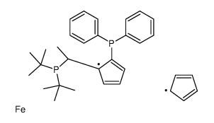 (S)-(-)-1-[(R)-2-二苯基膦二茂铁乙基-二叔丁基膦