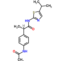 (2S)-2-[4-(乙酰基氨基)苯基]-N-(5-异丙基噻唑-2-基)丙酰胺