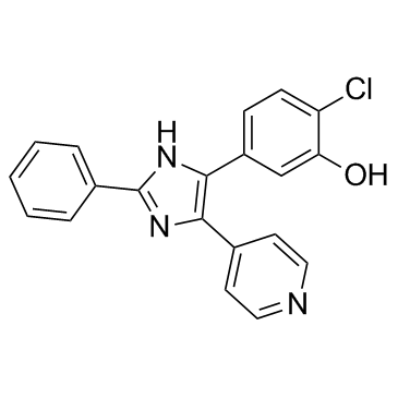 4-(4-氯-3-羟基苯基)-2-苯基-5-(吡啶-4-基)-1H-咪唑