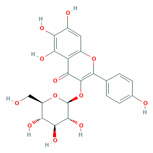 6-羟基山柰酚-3-O-β-D-葡萄糖苷