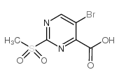 2-甲砜基-5-溴-4-嘧啶甲酸