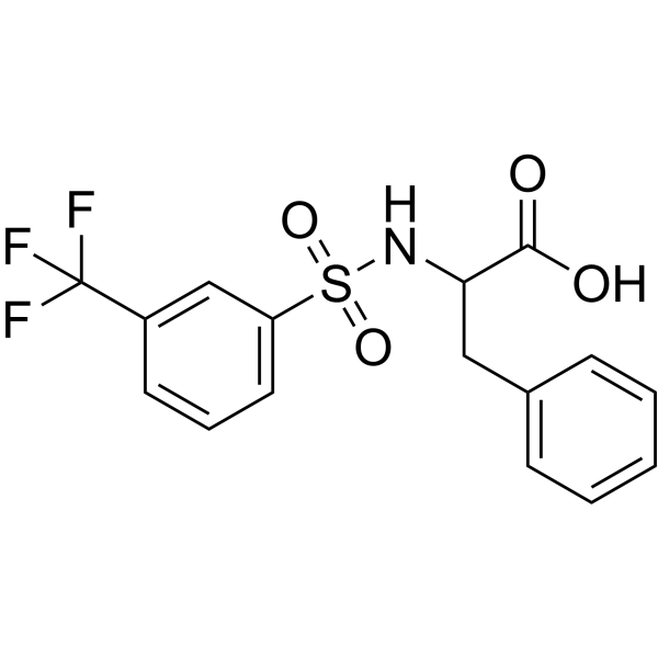 N-{[3-(三氟甲基)苯基]磺酰基}-DL-苯丙氨酸