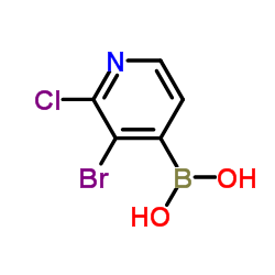 3-溴-2-氯吡啶-4-硼酸