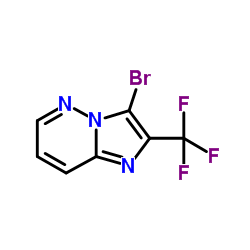 3-溴-2-(三氟甲基)咪唑并[1,2-b]哒嗪