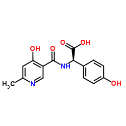 2-(6-甲基-4-羟基烟酰胺基)-2-(4-羟基苯基)乙酸