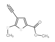 4-氰基-5-(甲硫基)噻吩-2-羟酸甲酯