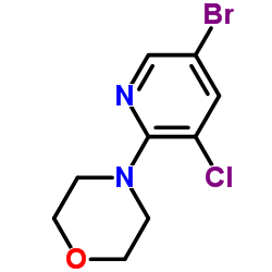 2-(4-吗啡啉基)-3-氯-5-溴吡啶