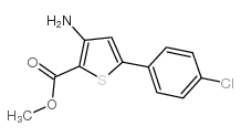 3-氨基-5-(4-氯苯基)噻吩-2-羧酸甲酯