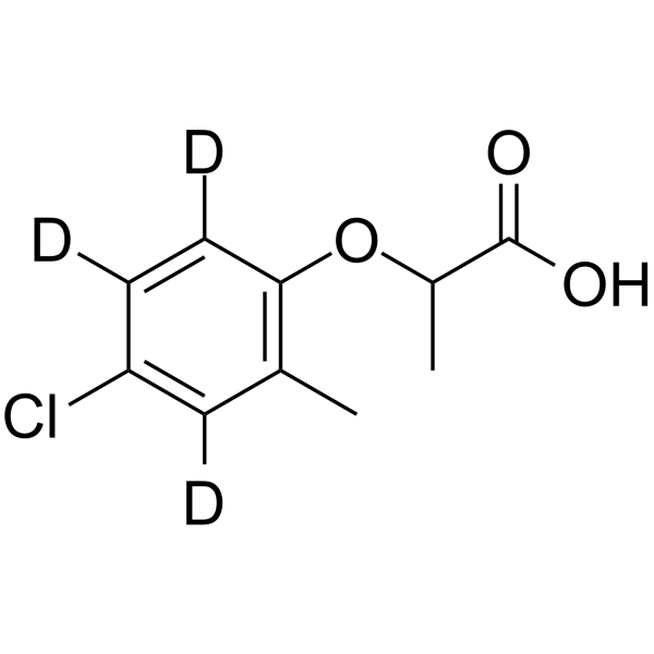 2-(4-氯-2-甲基苯氧基)丙酸-D3