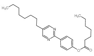 4-(5-辛基-2-嘧啶基)苯基庚酸酯