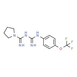 N-(N-(4-(三氟甲氧基)苯基)甲脒基)吡咯烷-1-甲脒