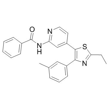 N-(4-(2-乙基-4-(3-甲基苯基)噻唑-5-基)吡啶-2-基)苯甲酰胺