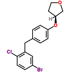 (3S)-3-[4-[(5-溴-2-氯苯基)甲基]苯氧基]四氢呋喃