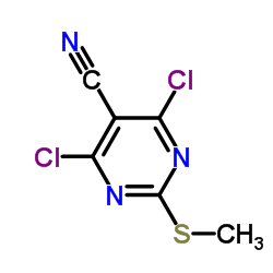 4,6-二氯-5-氰基-2-甲硫基嘧啶