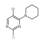 5-溴-2-氯-4-(哌啶-1-基)嘧啶