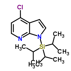 4-氯-1-(三异丙基硅烷基)-1H-吡咯并[2,3-b]吡啶