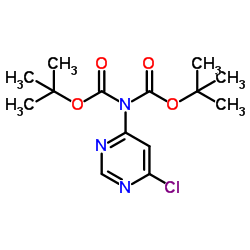 N,N-二-BOC-2-氨基-6-氯嘧啶