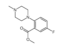 5-氟-2-(4-甲基哌嗪)苯甲酸甲酯