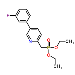 [[5-(3-氟苯基)-2-吡啶基]甲基]膦酸二乙酯