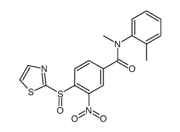 N-甲基-N-(2-甲基苯基)-3-硝基-4-(2-噻唑磺酰基)-苯胺