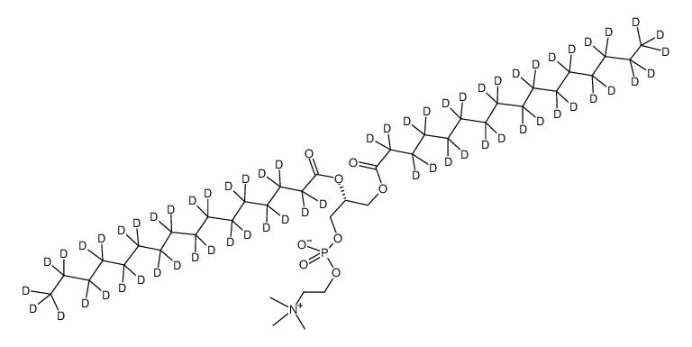 氘代1,2-双棕榈酰基-3-磷脂酰胆碱甘油酯