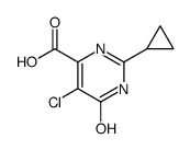 5-氯-2-环己基-6-嘧啶酮-4-羧酸