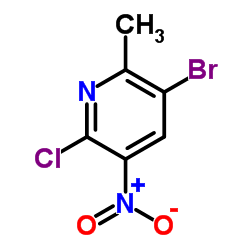 2-氯-3-硝基-5-溴-6-甲基吡啶