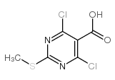 4,6-二氯-2-(甲巯基)嘧啶-5-甲酸