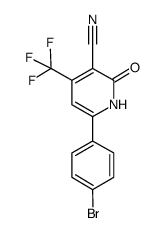 3-氰基-4-三氟甲基-6-(4'-溴苯基)吡啶-2-酮