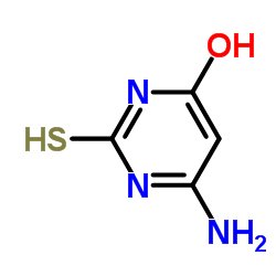 6-氨基-2-巯基嘧啶-4-醇