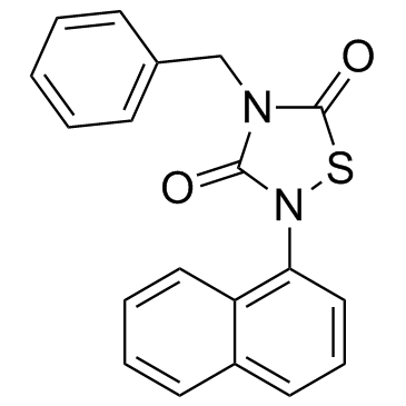 4-苄基-2-(萘-1-基)-[1,2,4]噻二唑烷-3,5-二酮