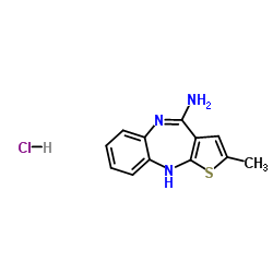 4-氨基-2-甲基-10H-噻吩并[2,3-b][1,5]苯并二氮杂卓盐酸盐