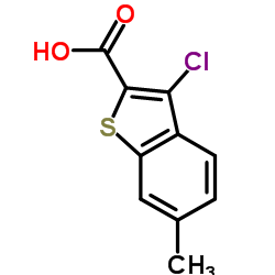 3-氯-6-甲基-2-苯并噻吩甲酸