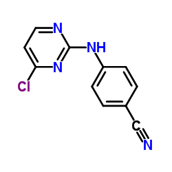 4-[(4-氯-2-嘧啶基)氨基]苯甲腈